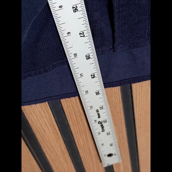 Banks Journal Shirt Small Mens Blue Corduroy Button Down Long Sleeve Pocket - Picture 4 of 7